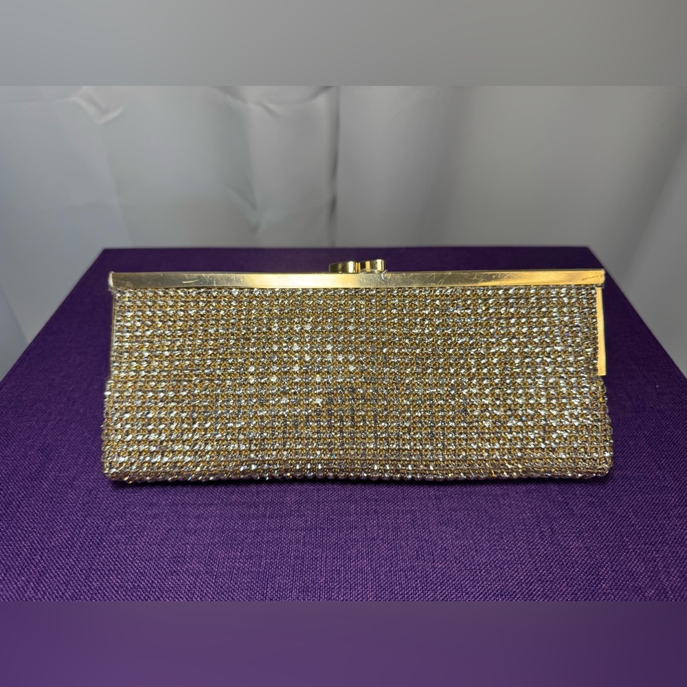 Elegant Gold Swag Bags Evening Clutch